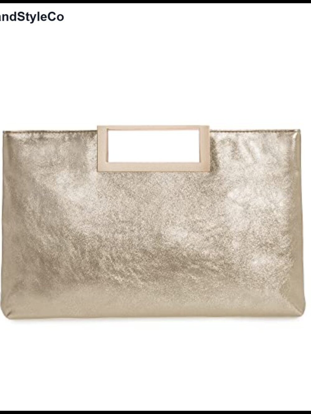 Vegan Leather Clutch Convertible Evening Bag Chain Strap Women
